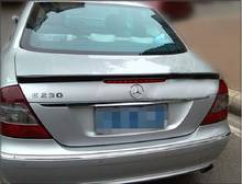 W211 Carbon Fiber Car styling Rear Trunk lip spoiler wing for Mercedes Benz 2002-2009 2024 - buy cheap