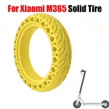 8.5 inch Electric Scooter Honeycomb Shock Absorber Damping Rubber Tire Durable Solid Rubber For Xiaomi Mijia M365 (Colorful) 2024 - buy cheap