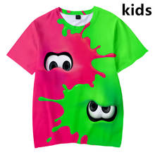 2021 Hot Sale Kids T shirt Splatoon 2 3D T-shirt Streetwear Casual boy/girls Tshirt Short Sleeve teen T shirts children Clothes 2024 - buy cheap