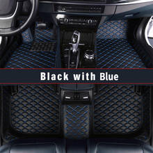 Alfombrillas de cuero hechas a medida para coche, accesorios interiores para Subaru XV 2012, 2013, 2014, 2015, 2016, 2017 2024 - compra barato