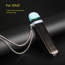 Electronic Cigarette POD Vape Metal Chain Silicone dust Ring Necklace Lanyard Portable for JOUZ Lanyard Necklace Vape Accessorie 2024 - buy cheap