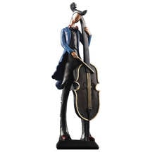 EUROPEAN ANTIQUE BANDSMAN FIGURE STATUE MODERN RESIN CHARACTER SCULPTURE ROOM DECOR ORNAMENT HOME DECORATION ACCESSORIES 2024 - buy cheap