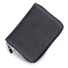 RFID Protection Bank/ID/Credit Card Holder Wallet Women/Men Female Business Card Holder Leather Card Case Small Wallets 2024 - buy cheap