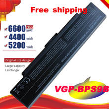 11.1V 5200 mAh Battery for Sony VGP-BPS10 VGP-BPS9 VGP-BPS9A/B VGP-BPS9/B VGP-BPS9/S VGN-AR41E VGN-A Black Free Shipping 2024 - buy cheap