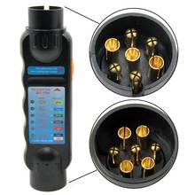 7 & 13PIN SOCKET CAR VAN TRAILER TOWING LIGHT WIRING CIRCUIT TESTER FULL SET 2024 - buy cheap