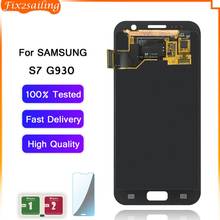 Pantalla LCD Super AMOLED para Samsung Galaxy S7, G930A, G930F, SM-G930F, montaje de pantalla táctil para Samsung S7, G930 2024 - compra barato