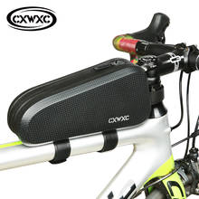 CXWXC Waterproof Bike Frame Bag Bicycle Top Tube Bag MTB Road Bike Accessories Storage Pannier Bike Stem Pouch Mobile Phone Bag 2024 - buy cheap