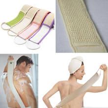 Exfoliating Loofa Back Strap Bath Shower Body Sponge Body Scrubber Brush Personal Washing Tool 2024 - buy cheap