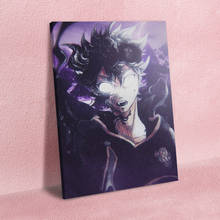 Picture Home Decor Black Clover Modular Canvas Asta Painting Modern Printed Anime Character Poster Wall Art Living Room No Frame 2024 - buy cheap