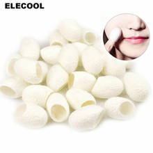 ELECOOL 90pcs Organic Natural Unbleached Silk Cocoons Silkworm Balls Beauty Skin Care for Blackhead Cleaning and Exfoliating 2024 - buy cheap