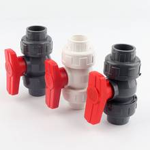 20/25-110mm Plus Size PVC Union Valve Connector Water Pipe Fitting Ball Valve Agriculture Garden Irrigation Fittings 2024 - buy cheap