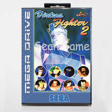 Elevata prestazione 16 Bit MD Game Card for Sega Mega Drive Virtua Fighter2 Cover With Retail Box 2024 - buy cheap