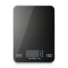 2021 New 5kg Household Kitchen Scale Mini Electronic Food Scales Diet Scales Measuring Tool Slim LCD Digital Electronic Weighing 2024 - buy cheap