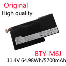 Bateria original para computador desktop msi gs63vr gs73vr com tamanhos integrados, chip de tablet 11.4v 64.98wh 5700mah 2024 - compre barato