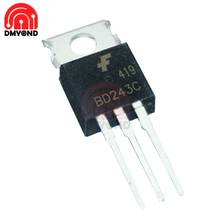 5 pçs/lote 1 Conjunto BD243C TO220 BD243 100V Chip 6A PARA-220 Transistores Bipolares NPN General Purpose Original Novo DIY Ferramentas 2024 - compre barato