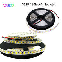 5m white/warm white/blue/green/red/yellow 120leds/m SMD3528 flexible LED strip tape light,DC12V 600leds 2835 2024 - buy cheap