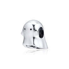 Women Halloween Boo the Ghost Charm Beads for Jewelry Making 2019 Vintage Beads for Charms Bracelets Sterling Silver 925 Jewelry 2024 - buy cheap