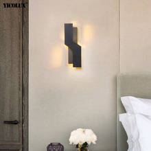 Luminária de parede moderna e simples acrílica, luminária de decoração para a sala de estar, do estudo, quarto, corredores, corredor, iluminação interna 2024 - compre barato