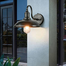 Lámpara de pared de inducción Retro para exteriores, luz para puerta, patio, Villa, comunidad, Nueva 2024 - compra barato