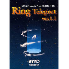 Ring Teleport 2 (version 1.1) Magic Tricks Close Up Stage Magia Illusions Gimmick Props Accessories Ring Disappear Appear 2024 - buy cheap