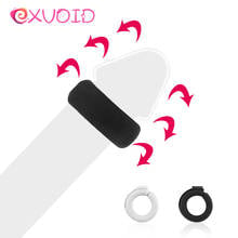 EXVOID Prolong Erection Penis Silicone Rings Adjustable Sex Toys For Men Male Chastity Device Cock Sleeve Ring Delay Ejaculation 2024 - buy cheap