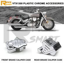 For HONDA VTX1300 2003-2009 Motorcycle ABS Plastic Chrome Front Rear Brake Caliper Accessories VTX 1300 2004 2005 2006 2007 2008 2024 - buy cheap