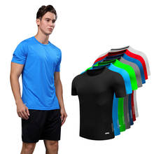 man's T-shirt gym shirt dry fit running shirt gym men's sportswear gym men sport shirt Men's T-Shirts gym shirt man fitness 2024 - buy cheap