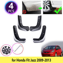 4PCS for Honda Fit Jazz 2009 2010 2011 2012 2013 New Mudguards Mudflaps Fender Mud Flap Splash Guards Protect Car Accessories 2024 - buy cheap