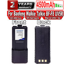 HSABAT 4500mAh BL-5 UV-5R Battery for Baofeng Walkie Talkie BF-F8 UV5R UV-5RE UV-5RA 5RB 5RL F8+ F8HP 2024 - buy cheap