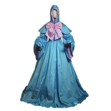 New godmother Cosplay Costume adult Halloween costumes for women fancy fairy Godmother Costume dress custom made 2024 - buy cheap
