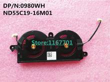 New Original Laptop/Notebook CPU cooling Fan for Dell XPS13 9370 ND55C19-16M01 0980WH 2024 - buy cheap