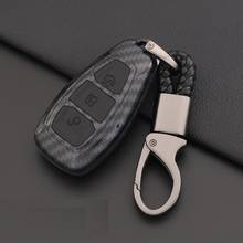 Carbon ABS Car Smart Key Case Fob Cover for Ford Fiesta Focus 3 4 Mondeo Ecosport Kuga Focus ST Car Key Smart Remote Key 2024 - buy cheap