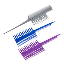 Salon 3-Way/2 Way Weaver Weaving Comb Hair Dye Sectioning Highlight Brush 3x 2024 - buy cheap