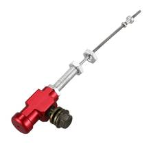 Motorcycle Hydraulic Clutch Master Cylinder Rod Brake Pump M10x1.25mm Aluminum red 2024 - buy cheap