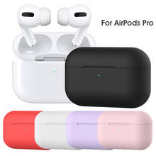 Fundas de silicona blanda para Apple Airpods Pro, funda protectora para auriculares inalámbricos con Bluetooth, fundas para Apple Air Pods, caja de carga 2024 - compra barato