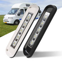 RV Van Trailer Exterior Lamp Caravan Interior Wall Lamps Light Bar Waterproof 12V/24V LED Awning Porch Light Caravan Accessories 2024 - buy cheap