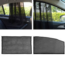 Cortinas de coche con protección UV, 2 piezas, parasol magnético para ventana delantera, trasera, lateral, protección UV 2024 - compra barato