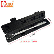 3/8 inch 19-110 Nm Adjustable Micrometer Torque Wrench Hand Tool Multifunctional Drive Torque Ratchet Wrench Repair Spanner Key 2024 - buy cheap