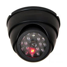 Пустышка купольная поддельная камера видеонаблюдения Vedio C30pc ложный ИК светодиодный с мигающим красным светодиодный светильник для внутреннего наружного наблюдения камера 2024 - купить недорого