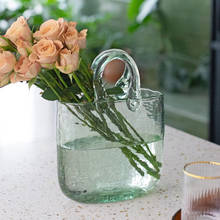 Ваза для цветов для свадьбы центральная часть украшения Стекло ваза розы украшения стола рабочего стола ваза Mariage 2024 - купить недорого
