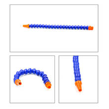 1 piece Flexible Oil Coolant Pipe 300mm 1/4 round nozzle Water Cooling flexible with plastic pipe 2024 - buy cheap