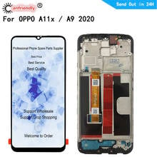 6.5" LCD for OPPO A9 2020 A11X CPH1937 CPH1939 CPH1941 LCD display touch panel screen digiziter sensor with frame assembly 2024 - buy cheap