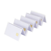 50/100pcs High Quality Empty White IC Card / SLE 4442 Chip Card Contact Smart IC Card 2024 - buy cheap