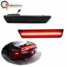 Gtinthebox-luces LED de indicador lateral trasero para Dodge Challenger, lámparas rojas para 2008-2014, 2011-2014 2024 - compra barato