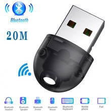 Bluetooth аудио передатчик USB Dongle Bluetooth 5,0 20 м беспроводной адаптер мышь наушники USB приемник ПК ноутбук передатчик 2024 - купить недорого