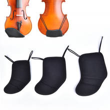 Violin Chin Shoulder Rest Soft Cotton Pad Sponge Cover Protector for 1/8 1/21/4 4/43/4 Bridge Type Violin Fiddle Accessories 2024 - buy cheap