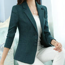 New High Quality Autumn Spring Women's Blazer Elegant Fashion Lady Blazers Coat Suits Female Big S M L 5XL Code Jacket Suit 2024 - buy cheap