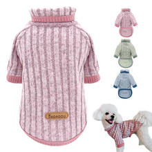 Soft Pet Dog Clothes Cute Winter Dog Cat Sweater Knit Coat Puppy Clothing For French Bulldog Chihuahua Pet Clothes Ropa Perro 2024 - купить недорого