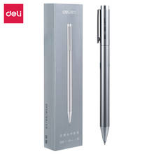 Deli S99 Metal Pen 0.5mm Signature Pen Black ink Stationery Gel Pen Gel Pens Personal Office Accessories Gel Ball Pen 2024 - buy cheap