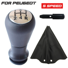 Car Gear Shift Knob Boot Cover Gear Gaiter Shift Lever For Peugeot 106 206 306 307 308 309 405 406 407 508 605 607 806 807 C2 C5 2024 - buy cheap